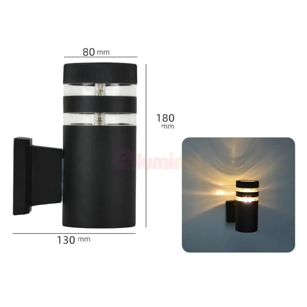 Aplica Exterior 1xE27 Black Mamba APLICA PERETE / NEAGRA Lighting Fixtures