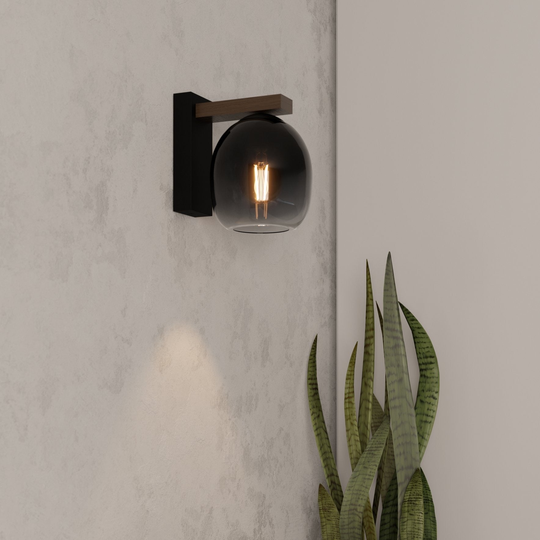 Aplica 1xE27 FILAGO EGLO 900826 APLICA PERETE / NEAGRA SI MARO Wall Light Fixtures
