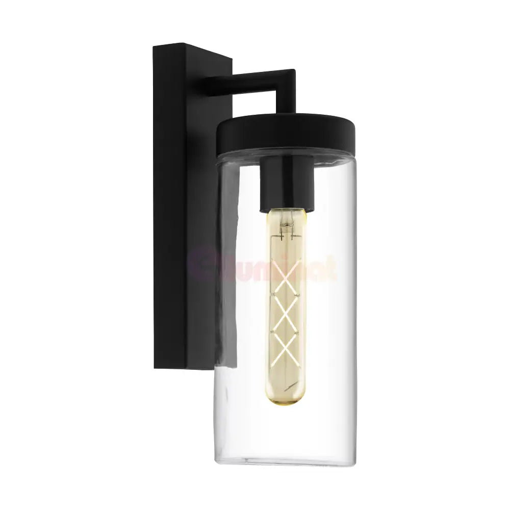 Aplica Exterior BOVOLONE Black Eglo NEAGRA / APLICA PERETE Wall Light Fixtures