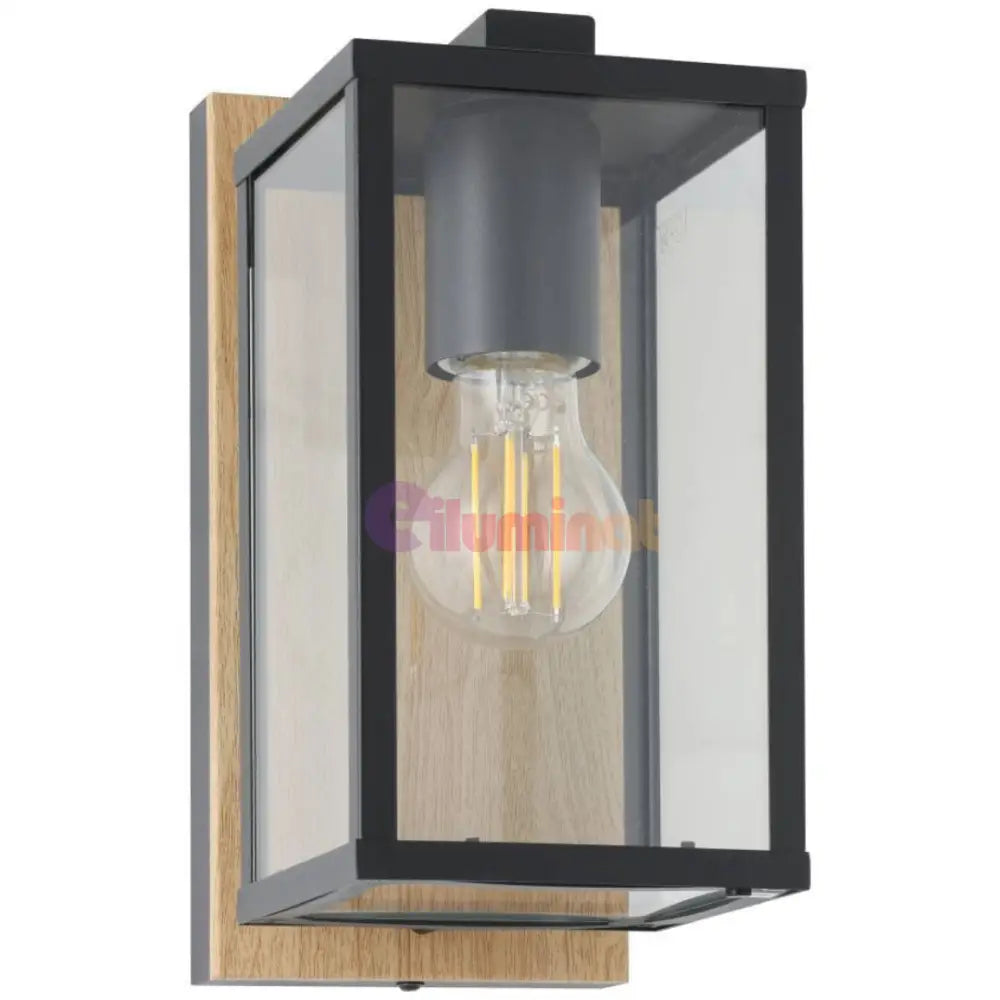 Aplica Exterior BUDRONE 1xE27 IP44 900289 APLICA PERETE / NEAGRA Lighting Fixtures