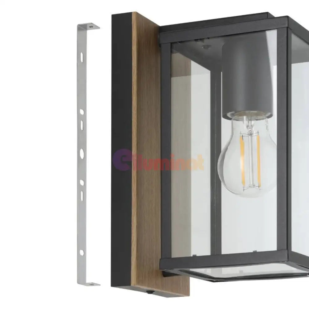 Aplica Exterior BUDRONE 1xE27 IP44 900289 APLICA PERETE / NEAGRA Lighting Fixtures