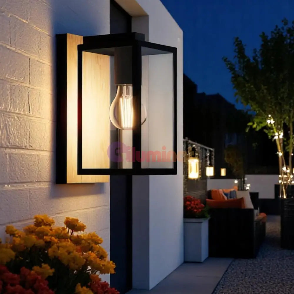 Aplica Exterior BUDRONE 1xE27 IP44 900289 APLICA PERETE / NEAGRA Lighting Fixtures