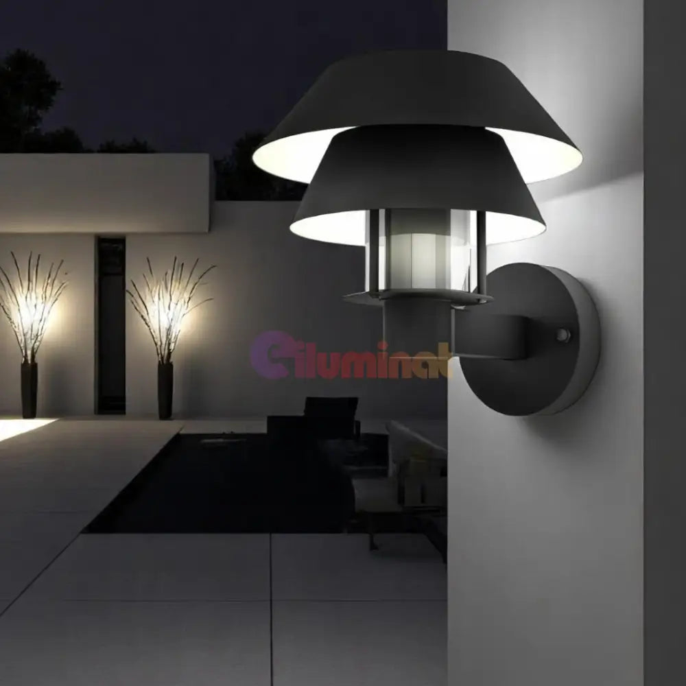 Aplica Exterior CHIAPPERA 1xE27 IP44 900287 APLICA PERETE / NEAGRA Lighting Fixtures