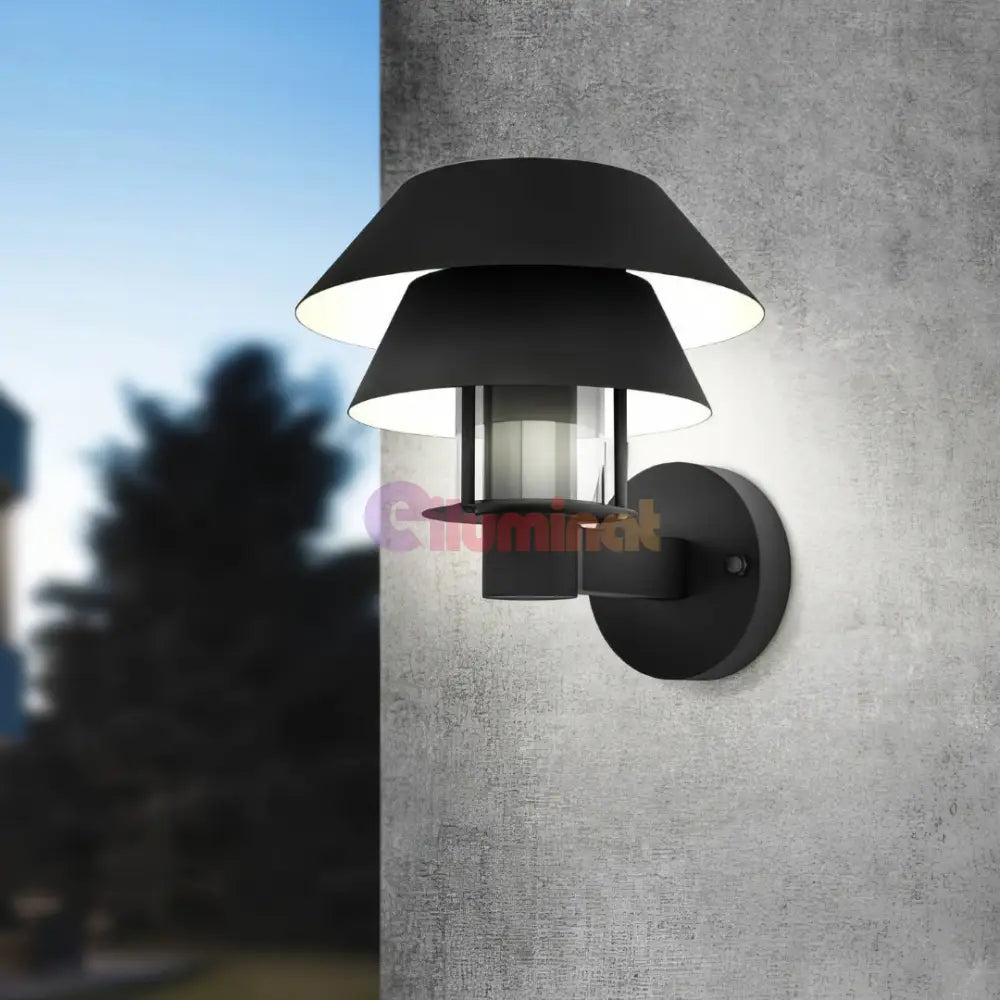 Aplica Exterior CHIAPPERA 1xE27 IP44 900287 APLICA PERETE / NEAGRA Lighting Fixtures