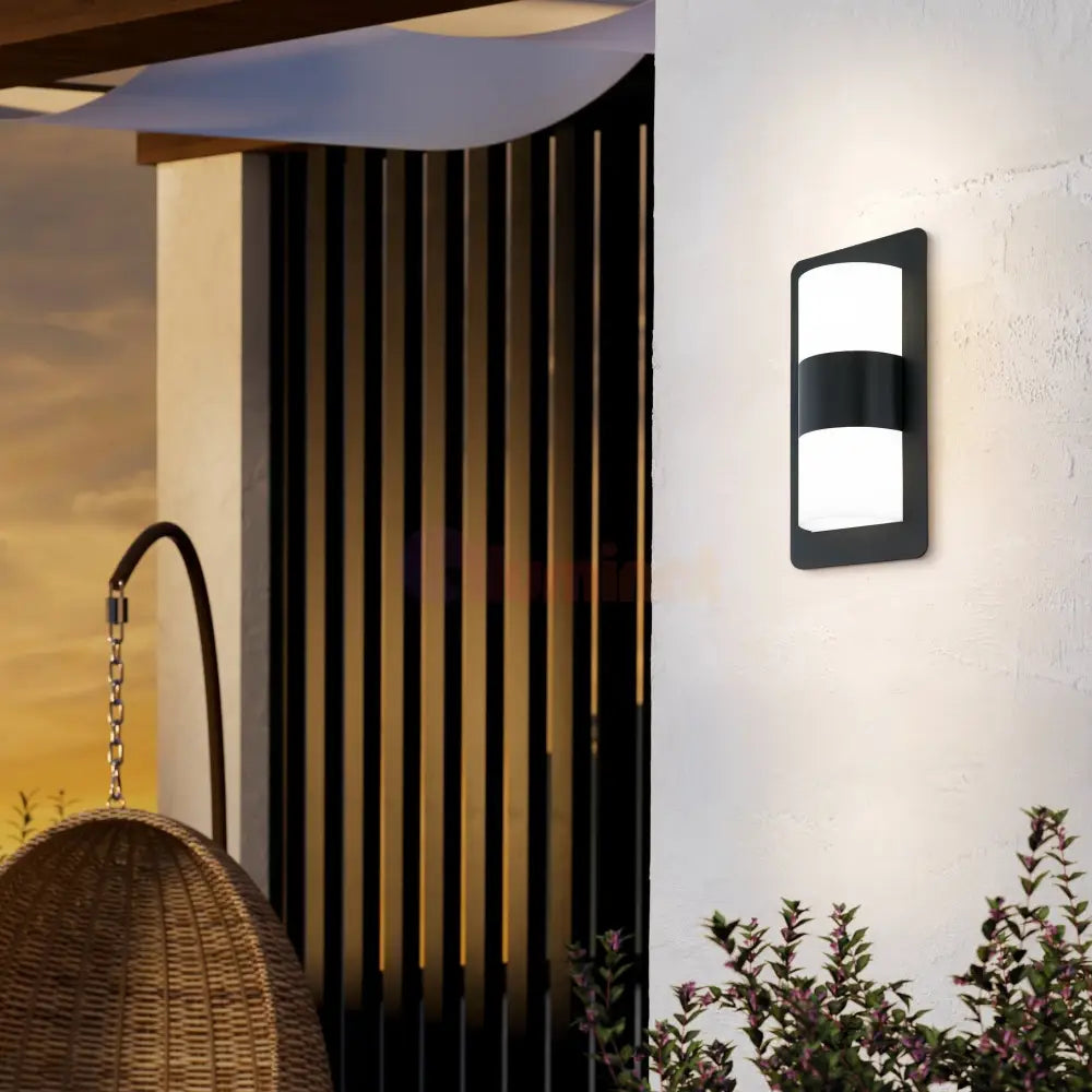 Aplica Exterior CISTIERNA Black & White Eglo Wall Light Fixtures