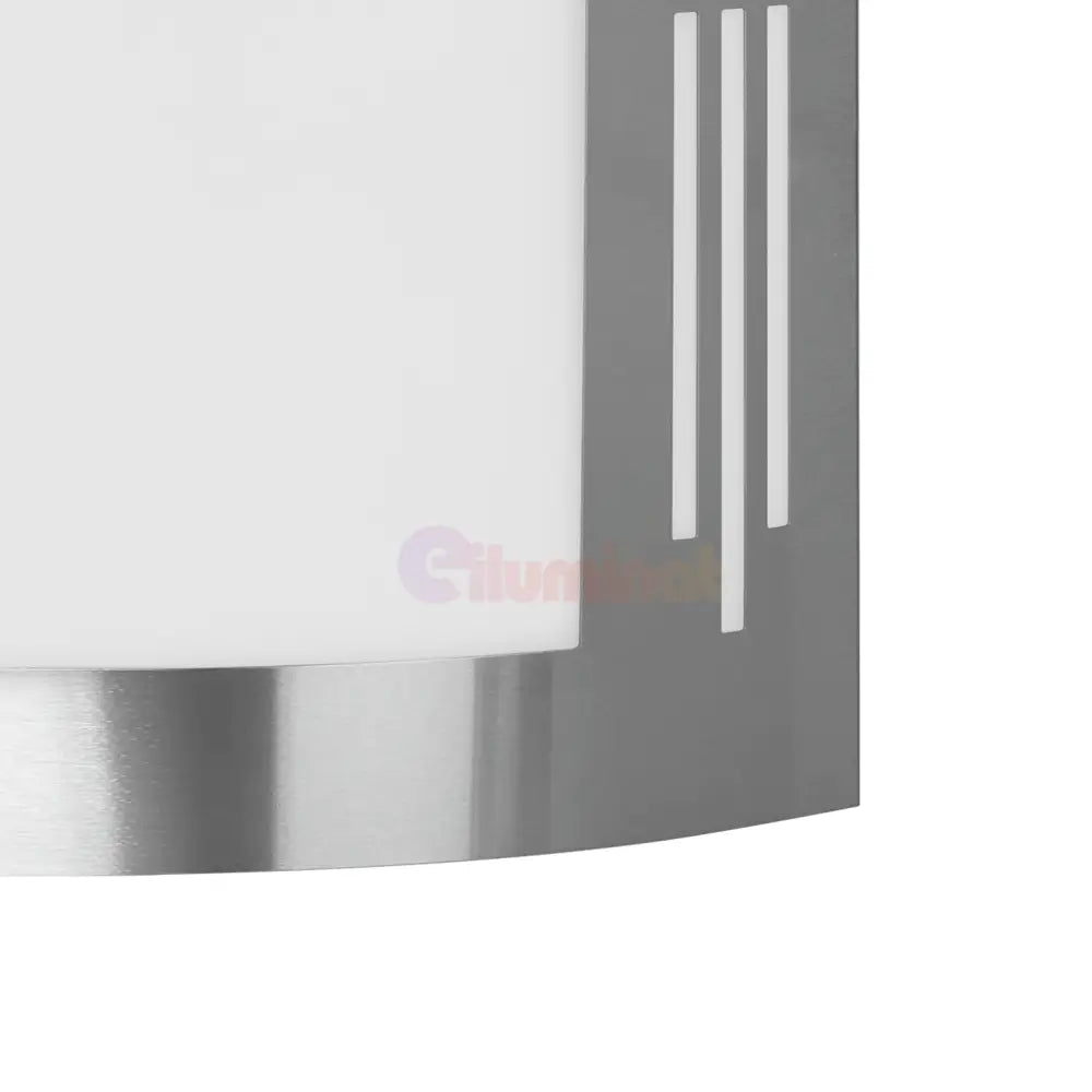Aplica Exterior CITY Silver & White Eglo Wall Light Fixtures