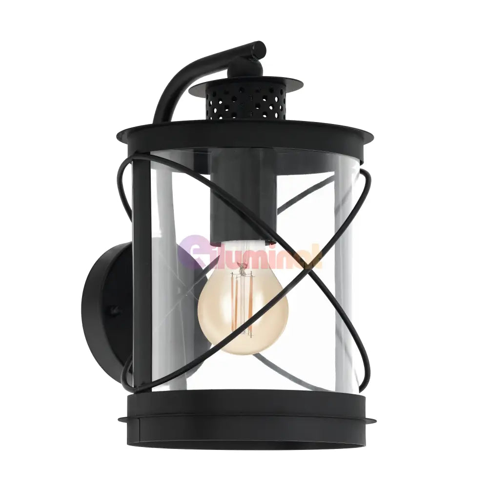 Aplica Exterior Tip Felinar HILBURN Black NEAGRA / APLICA PERETE Wall Light Fixtures