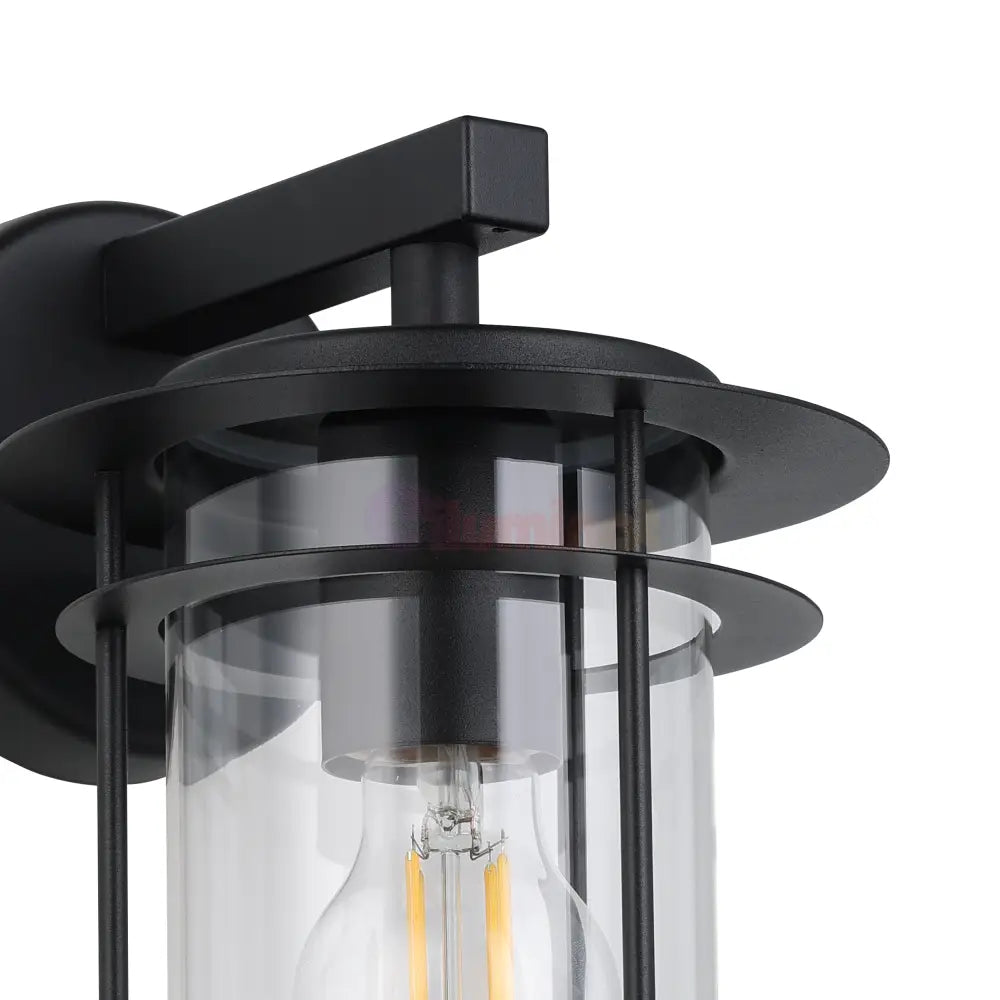 Aplica Exterior Tip Felinar VALDEO Black Eglo NEAGRA / APLICA PERETE Wall Light Fixtures