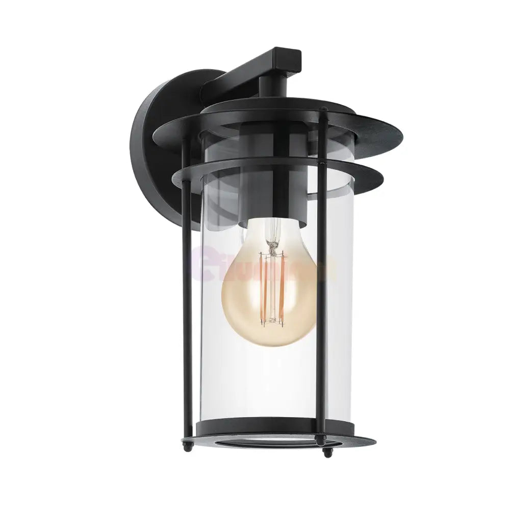 Aplica Exterior Tip Felinar VALDEO Black Eglo NEAGRA / APLICA PERETE Wall Light Fixtures