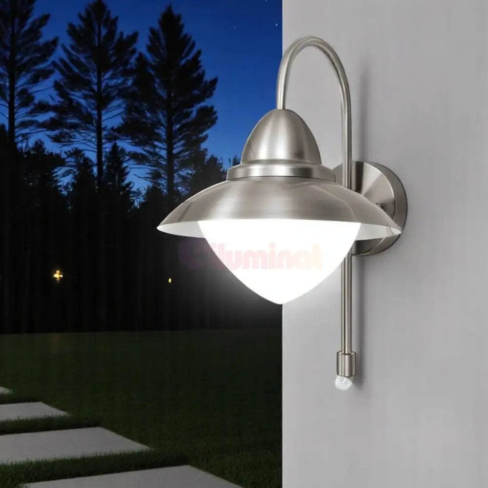 Aplica Inox SIDNEY E27 IP44 87105 APLICA PERETE / ARGINTIE Lighting Fixtures