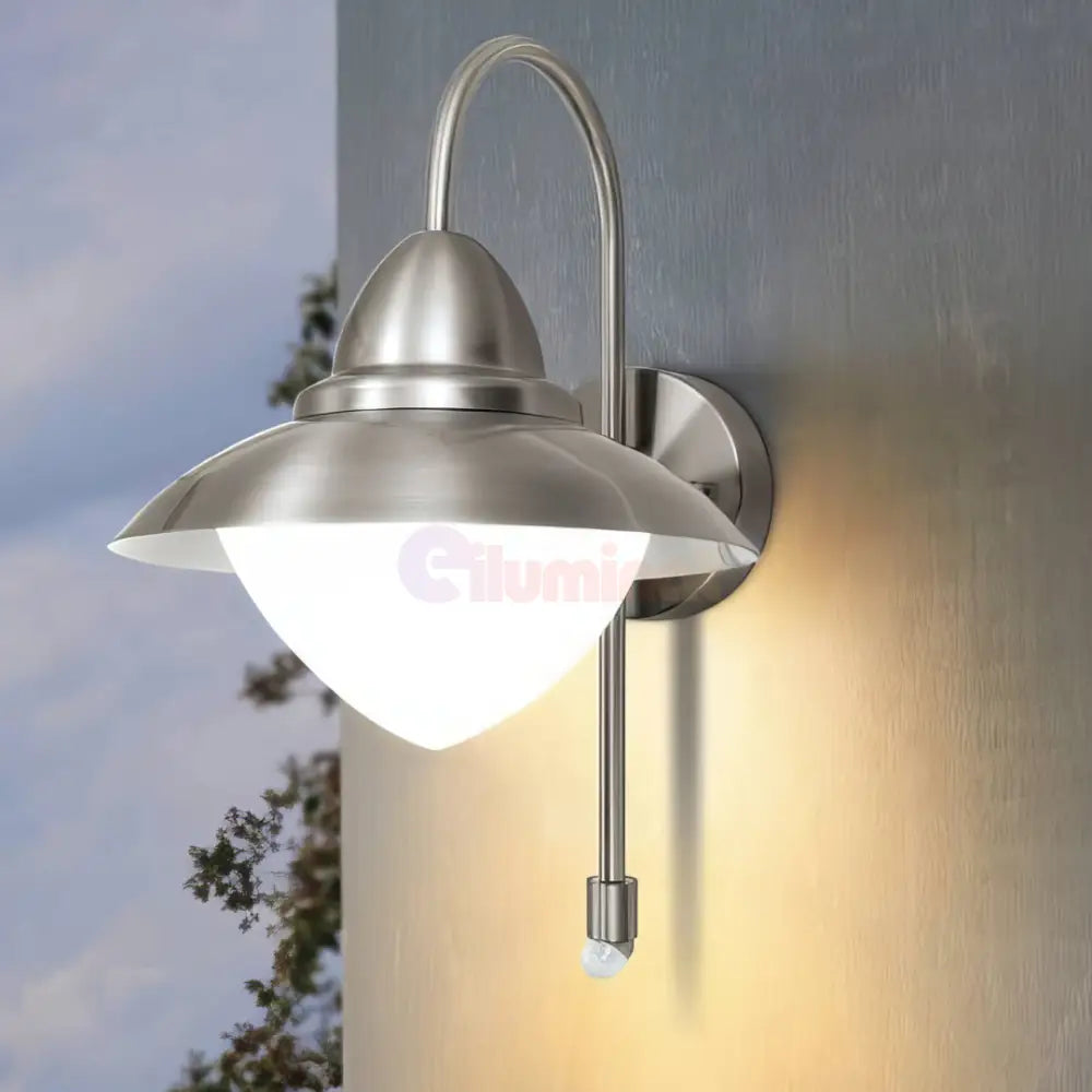 Aplica Inox SIDNEY E27 IP44 87105 APLICA PERETE / ARGINTIE Lighting Fixtures