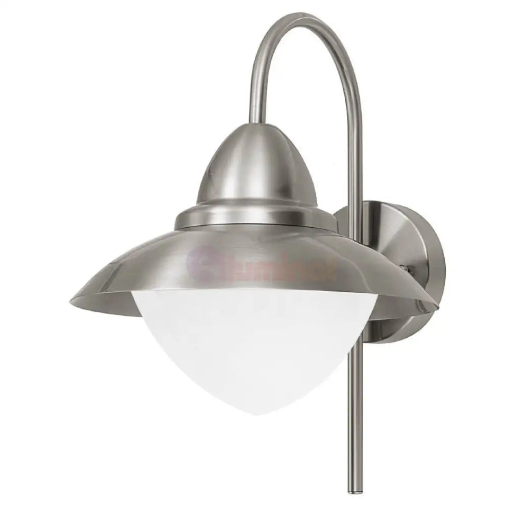 Aplica Inox SIDNEY E27 IP44 83966 APLICA PERETE / ARGINTIE Lighting Fixtures