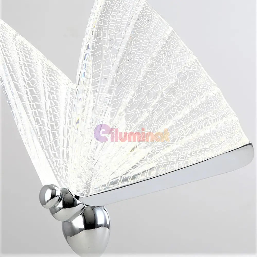 Aplica Led 12W Butterfly Silver Wall Light Fixtures