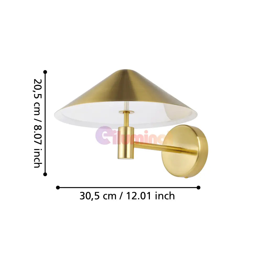 Aplica LED 1x12W PARAGUAY EGLO 390273 ALAMA MATISATA / APLICA PERETE / MODERN DESIGN Wall Light Fixtures
