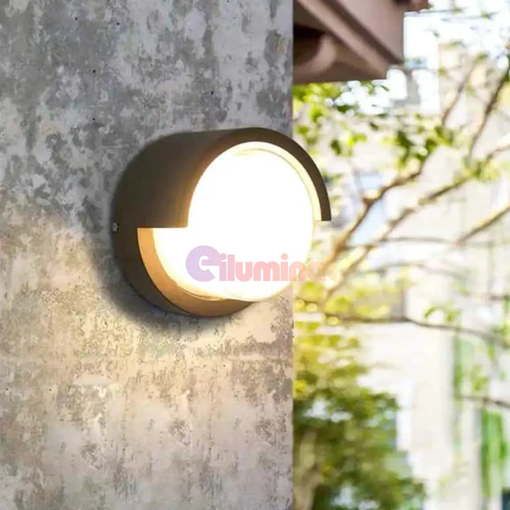 Aplica Led 15W Rotunda Suga Exterior Wall Light Fixtures