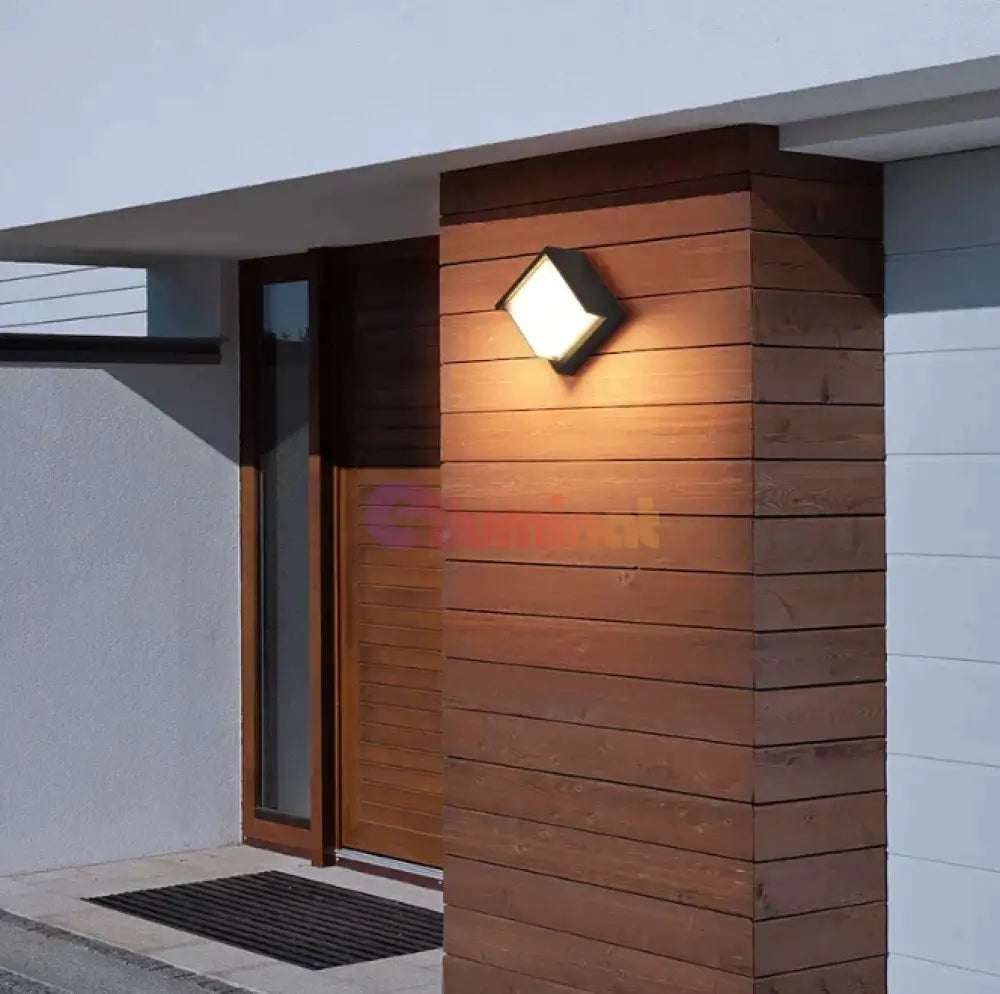 Aplica Led 15W Square Suga Exterior Wall Light Fixtures