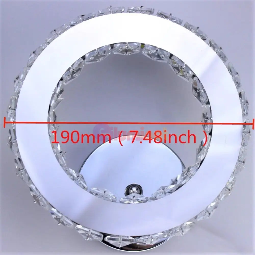 Aplica Led 16W Cristal Ring Wall Light Fixtures