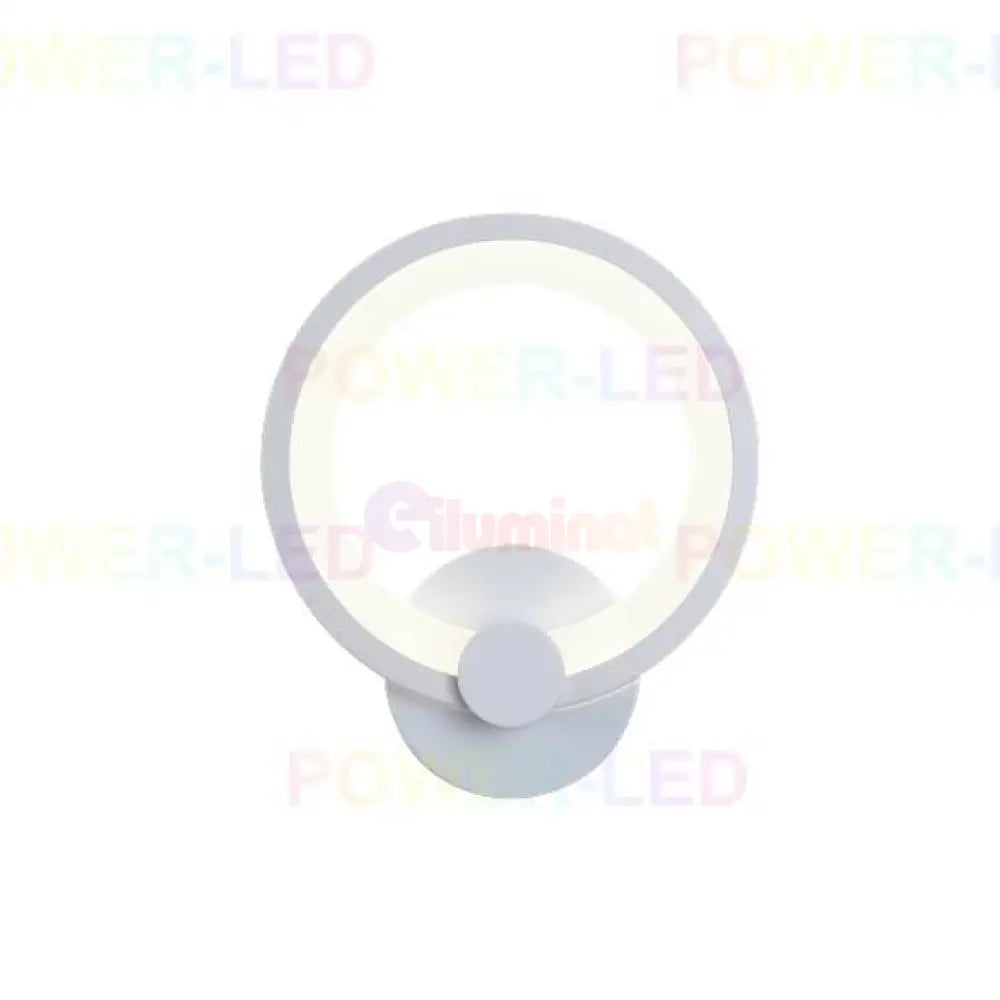 Aplica Led 16W Round Alba 3 Functii Echivalent 150W Wall Light Fixtures