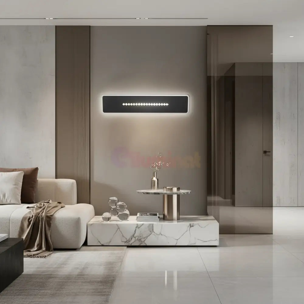 Aplica LED 22w VAIRA Black Echivalent 220W Wall Light Fixtures