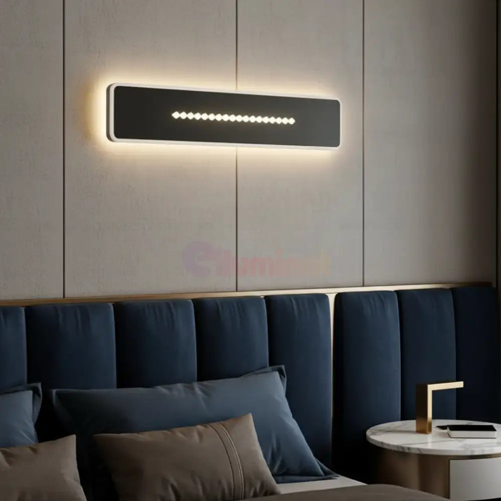 Aplica LED 22w VAIRA Black Echivalent 220W Wall Light Fixtures