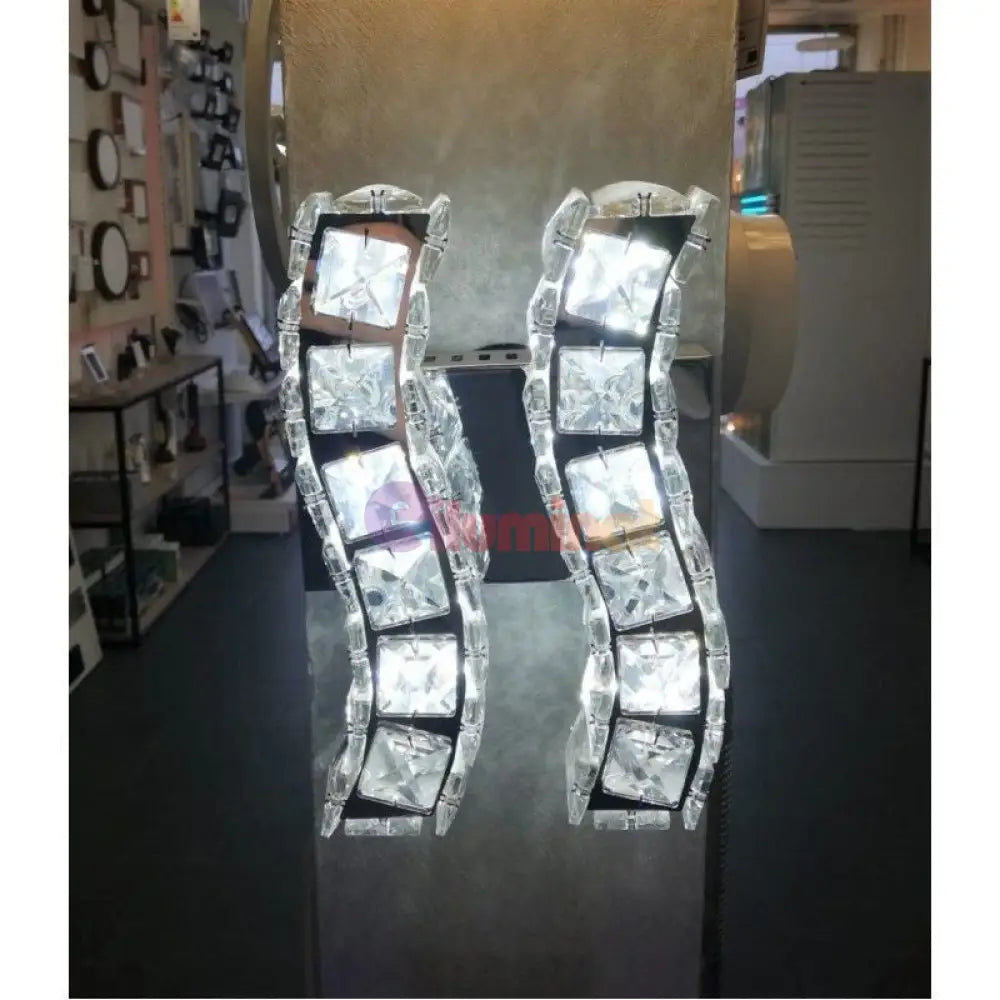 Aplica Led 24W Cristal Linnes Wall Light Fixtures