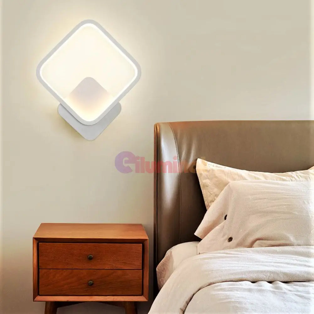 Aplica Led 28W Diamond Alba Slim 3 Functii Wall Light Fixtures