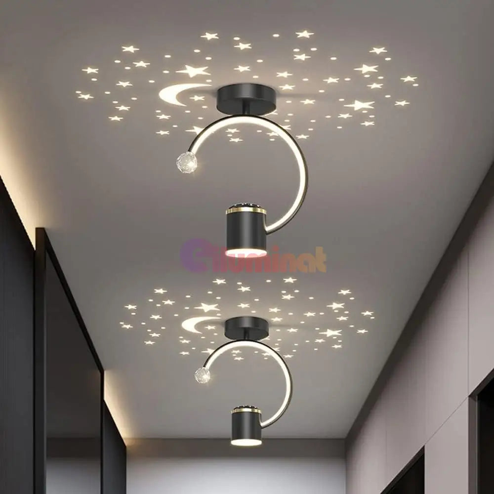 Aplica Led 28W New Design Proiectie Stelute Pe Tavan Lighting Fixtures