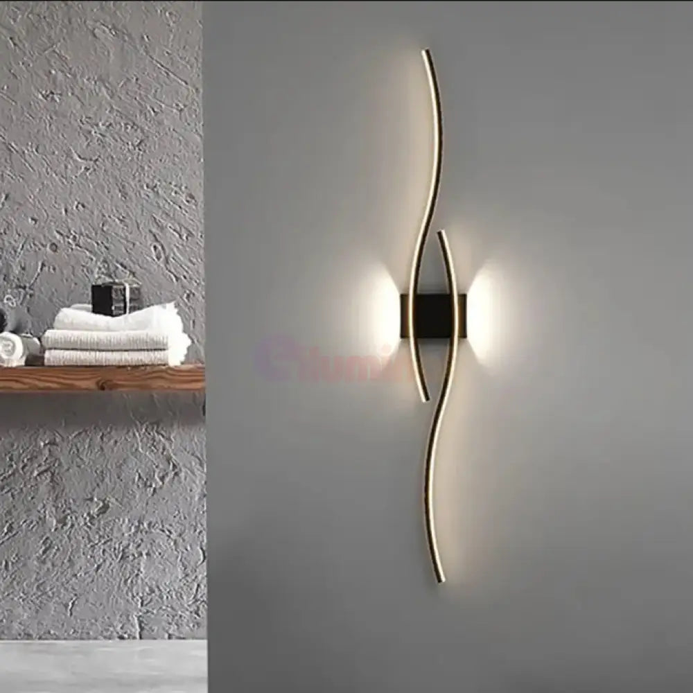 Aplica Led 44W 80Cm Modern Style Zen 9112 Wall Light Fixtures