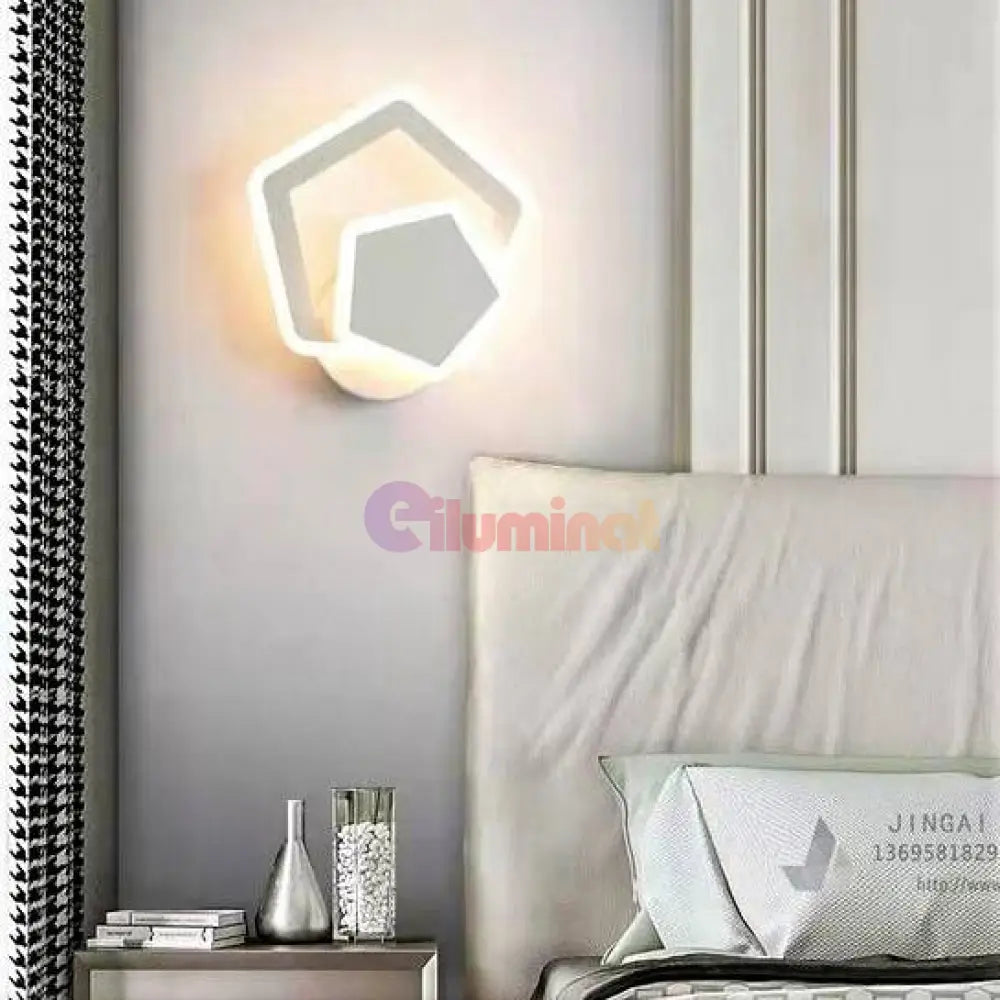 Aplica Led 32W Pentagon Reglabila Wall Light Fixtures