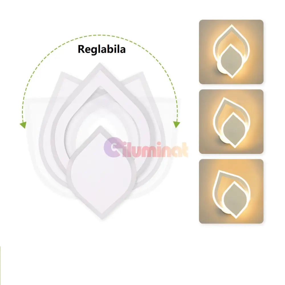 Aplica Led 32W Perete Petala Wall Light Fixtures