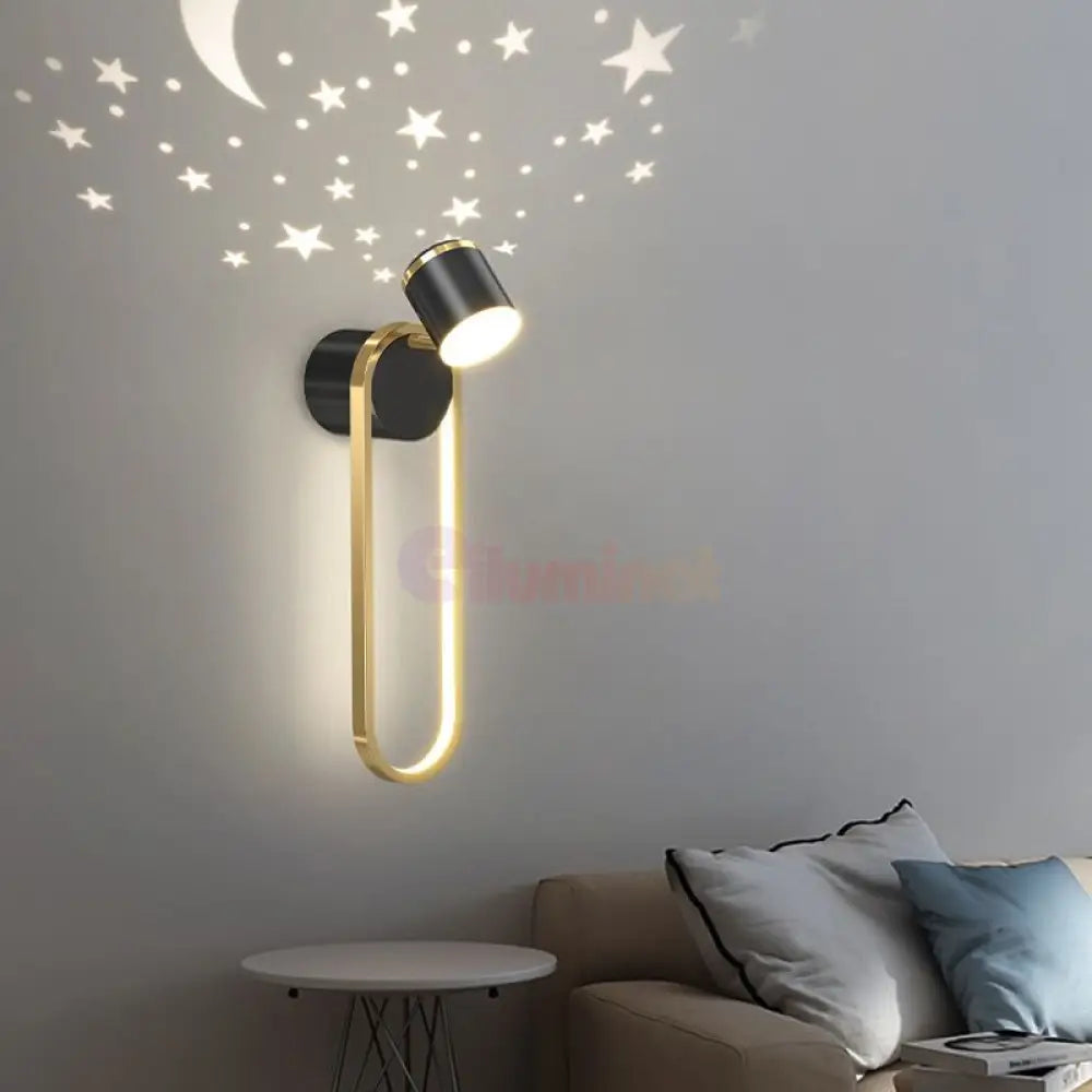 Aplica Led 40W New Design Proiectie Stelute 50Cm Wall Light Fixtures