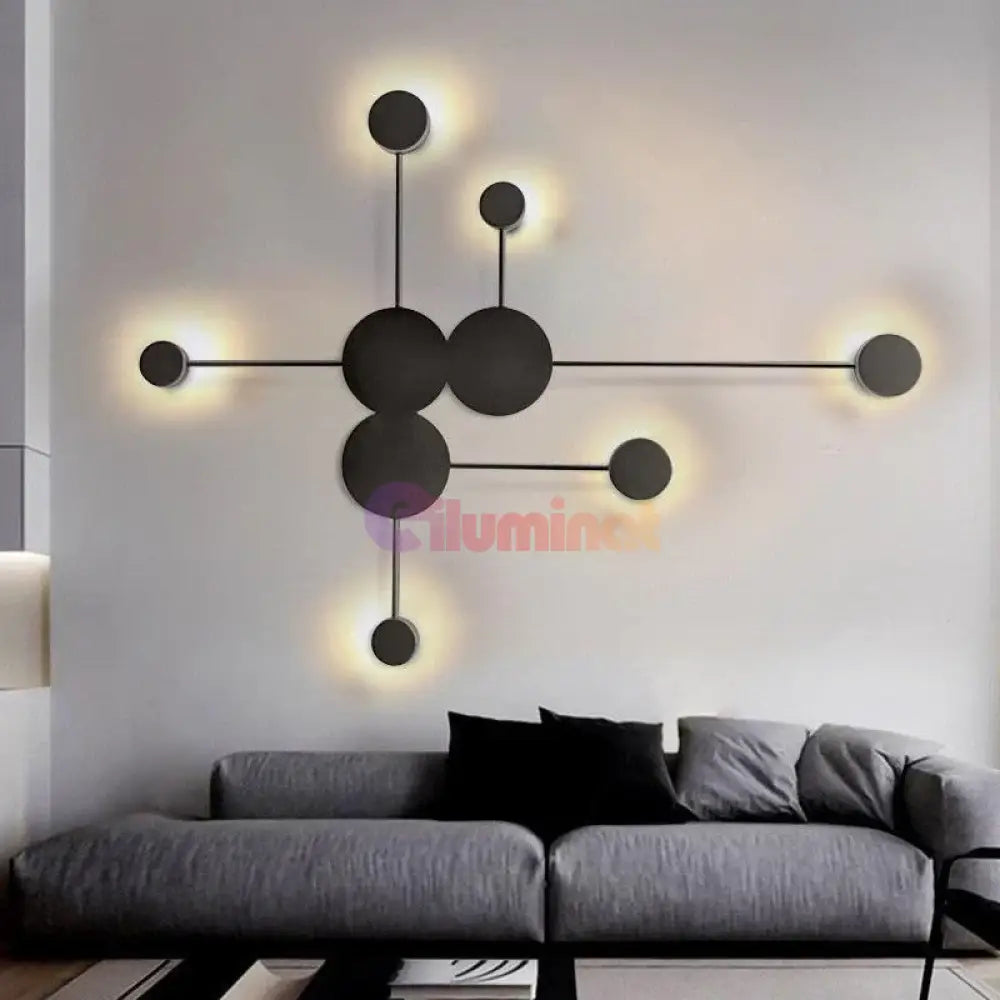 Aplica Led 45W Modern Style-6 Negru Ceiling Light Fixtures