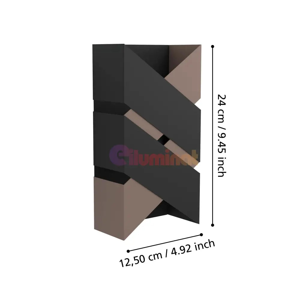 Aplica LED 2X2,5W GURARE EGLO 99689 APLICA / NEAGRA led ceiling light