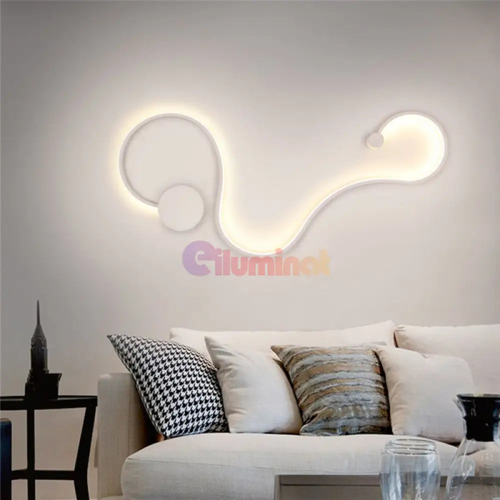 Aplica Led 60W 82Cm Gamora Alba Wall Light Fixtures