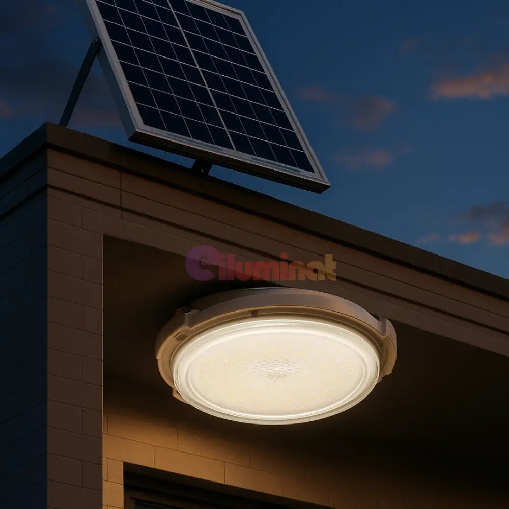 Aplica LED solara 60W cu Telecomanda 🔆 APLICA SOLARA / ALBA Wall Light Fixtures