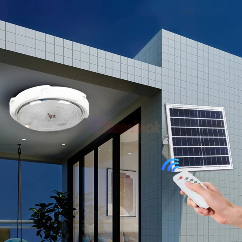 Aplica LED solara 60W cu Telecomanda 🔆 APLICA SOLARA / ALBA Wall Light Fixtures