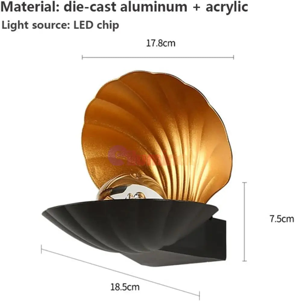 Aplica Led 6W Oyster Exterior Wall Light Fixtures