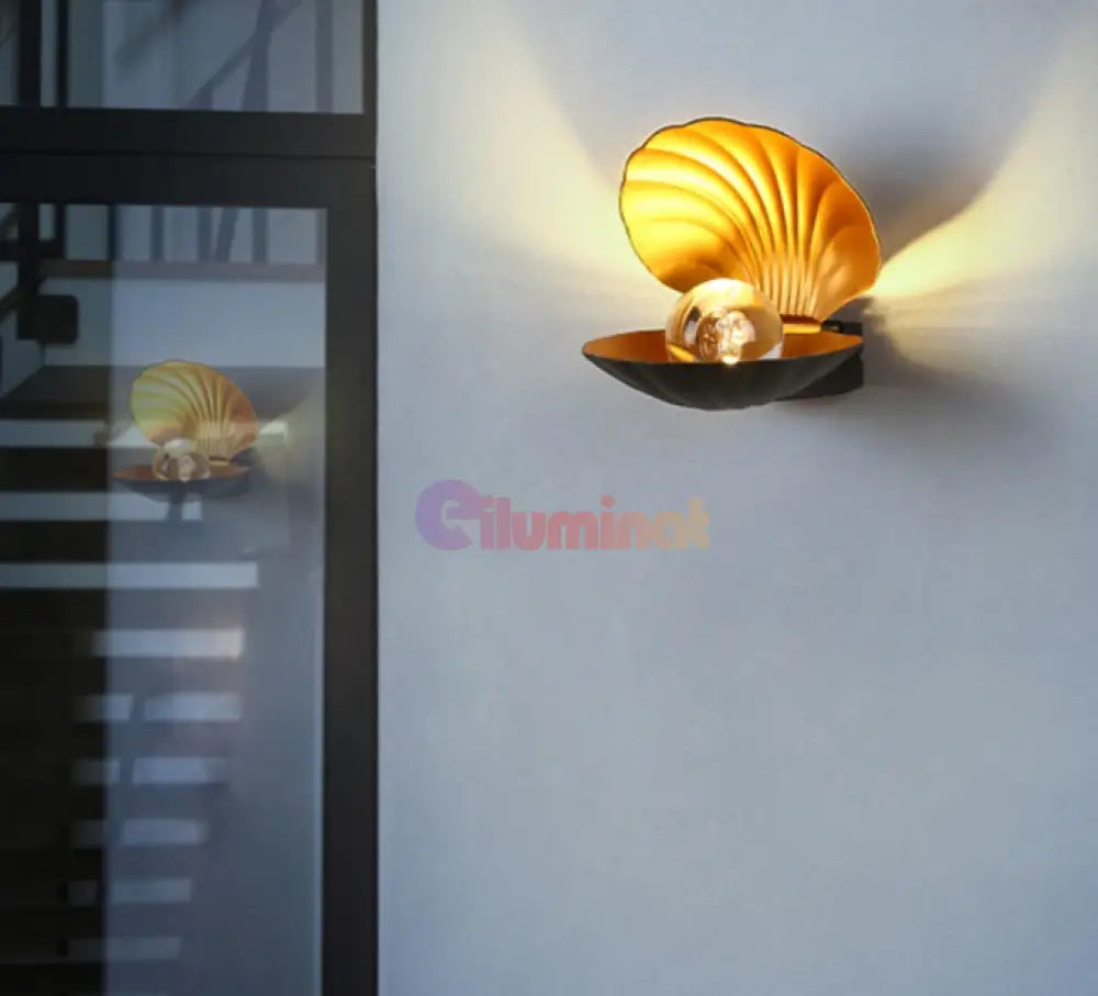 Aplica Led 6W Oyster Exterior Wall Light Fixtures