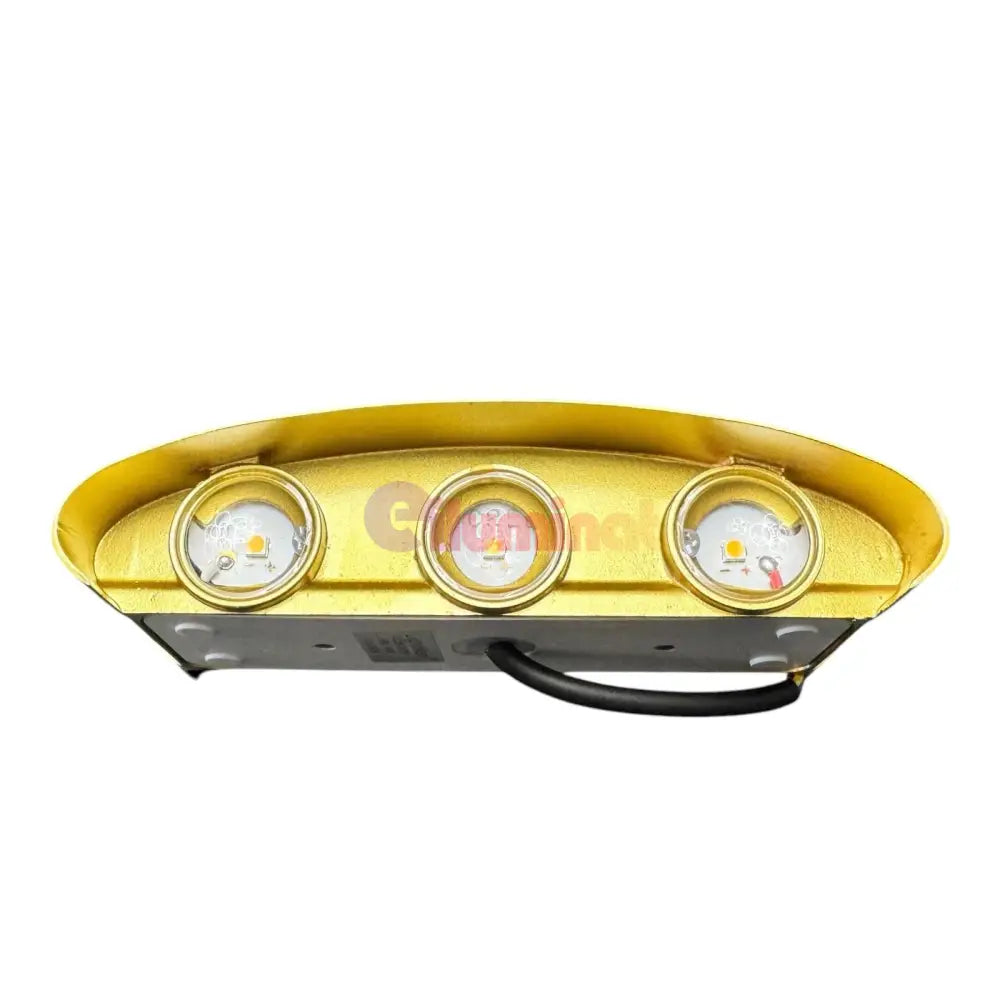 Aplica Led 6W Trio Exterior Gold Wall Light Fixtures