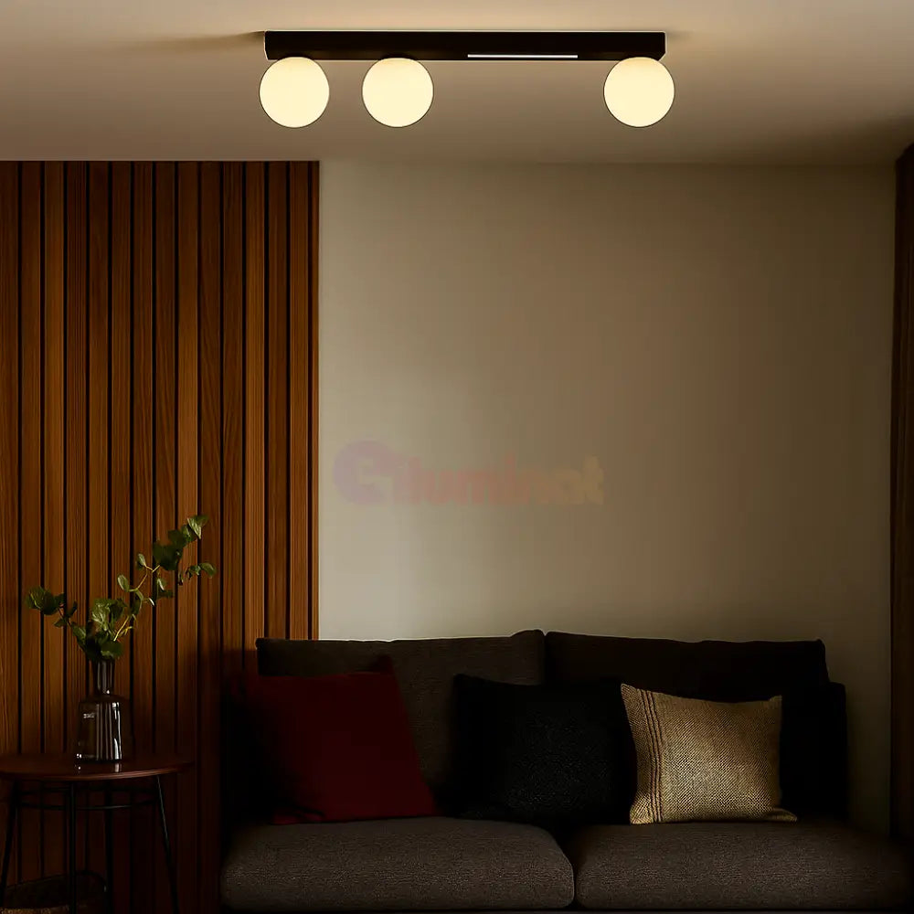 Aplica 3xG9 Neagra 6W