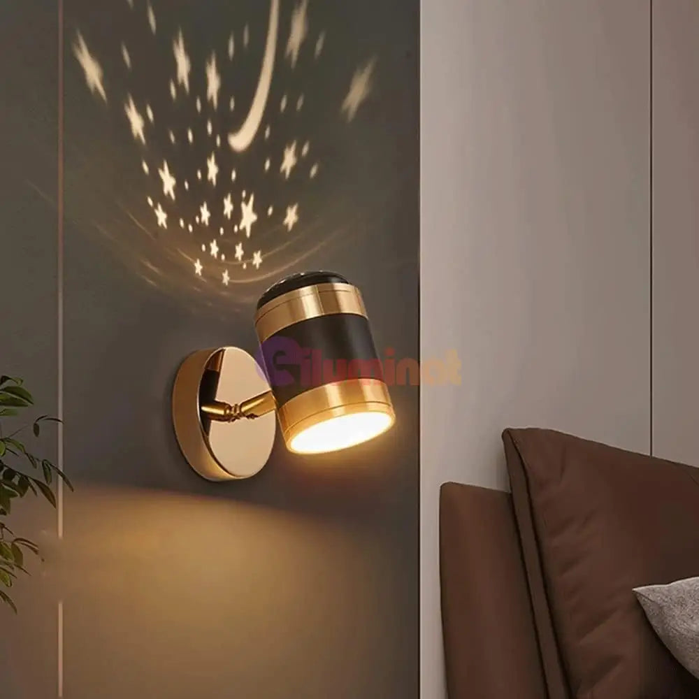 Aplica Led 7W Orientabila Proiectie Stelute 9213 Lighting Fixtures