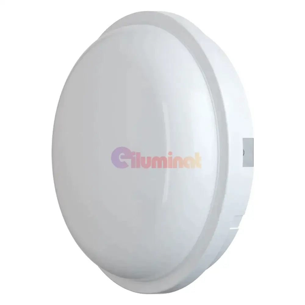 Aplica Led 8W Rotunda Bat Alba Exterior Ultra Subtire Echivalent 70W Wall Light Fixtures