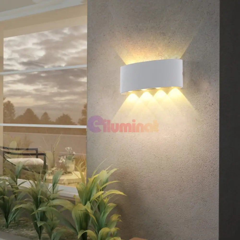 Aplica Led 8W Trio Exterior Alba Wall Light Fixtures