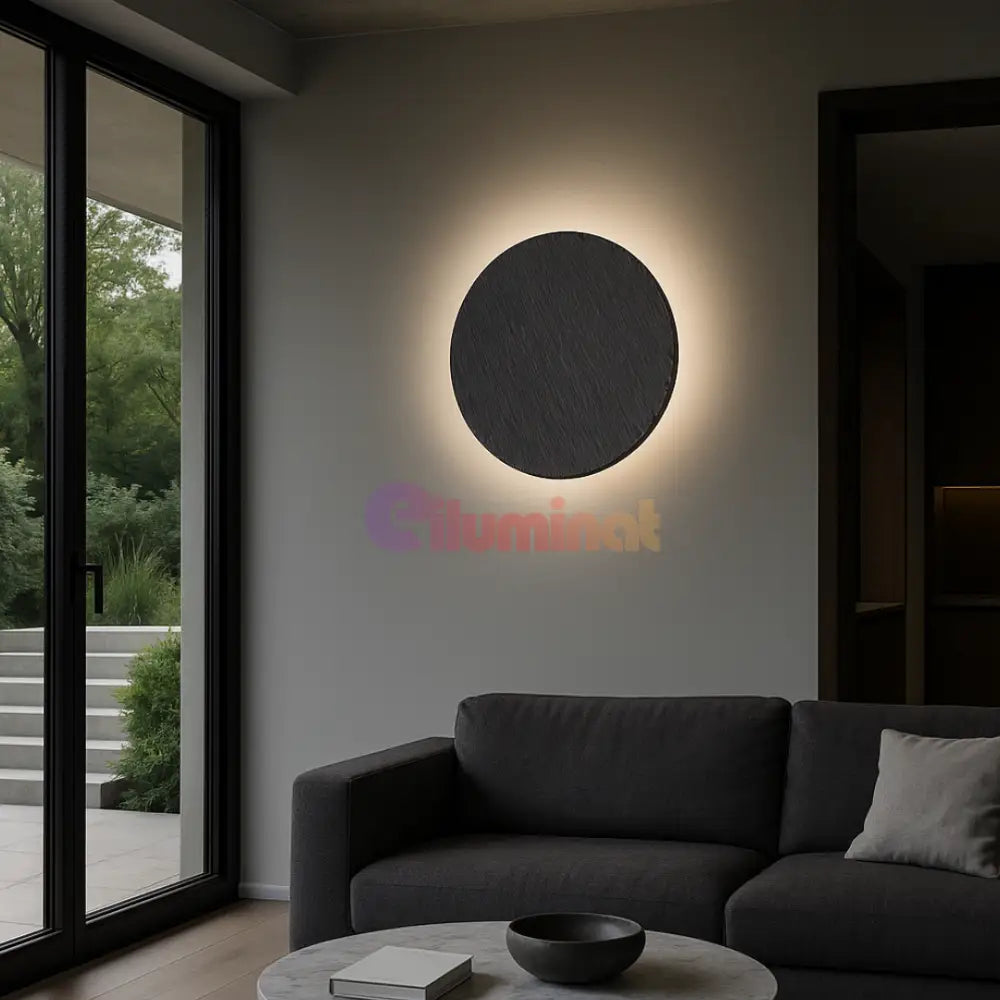 Aplica LED Black RAVEN NEAGRA / APLICA PERETE Wall Light Fixtures