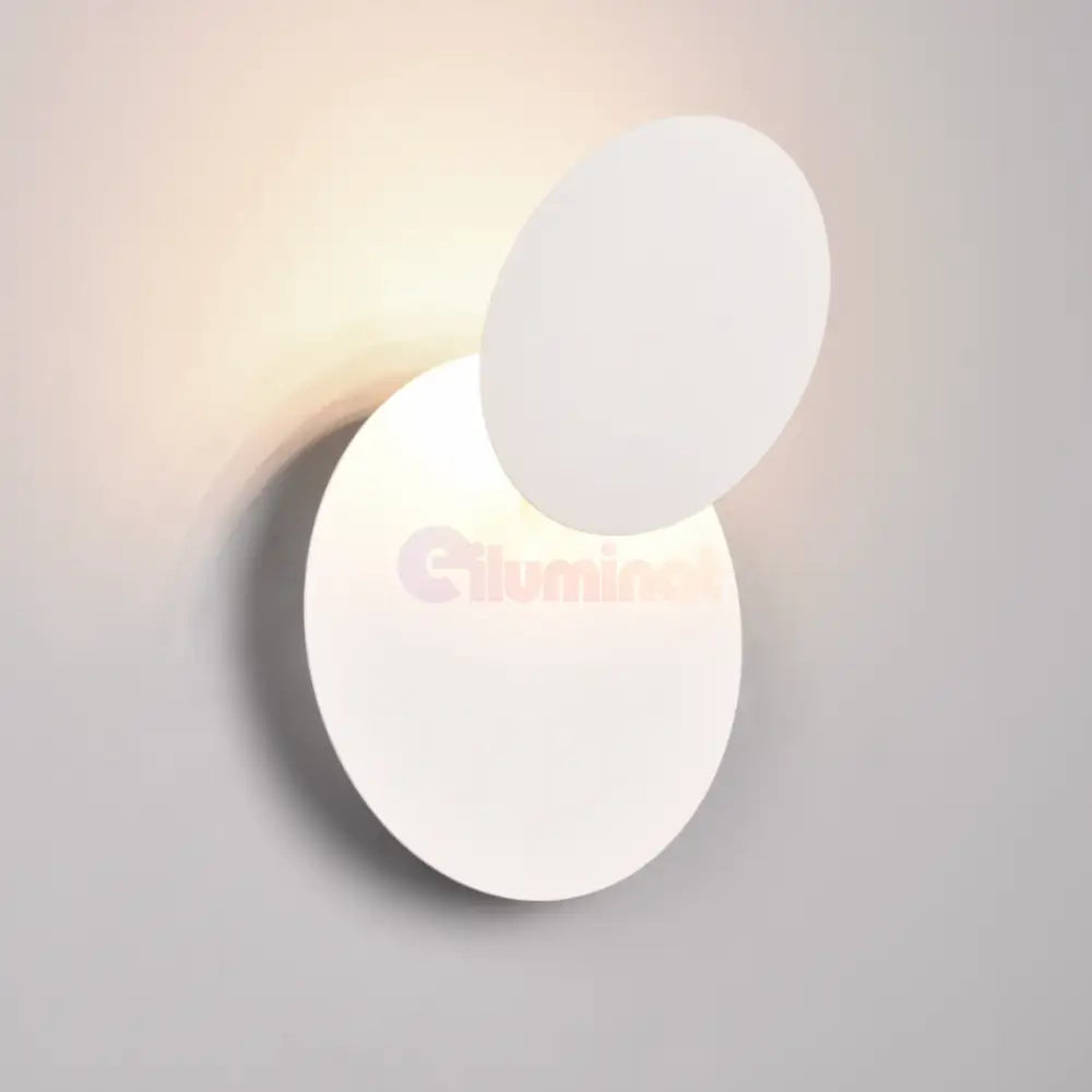 Aplica LED de Perete White MIO ALBA / 18CM Wall Light Fixtures