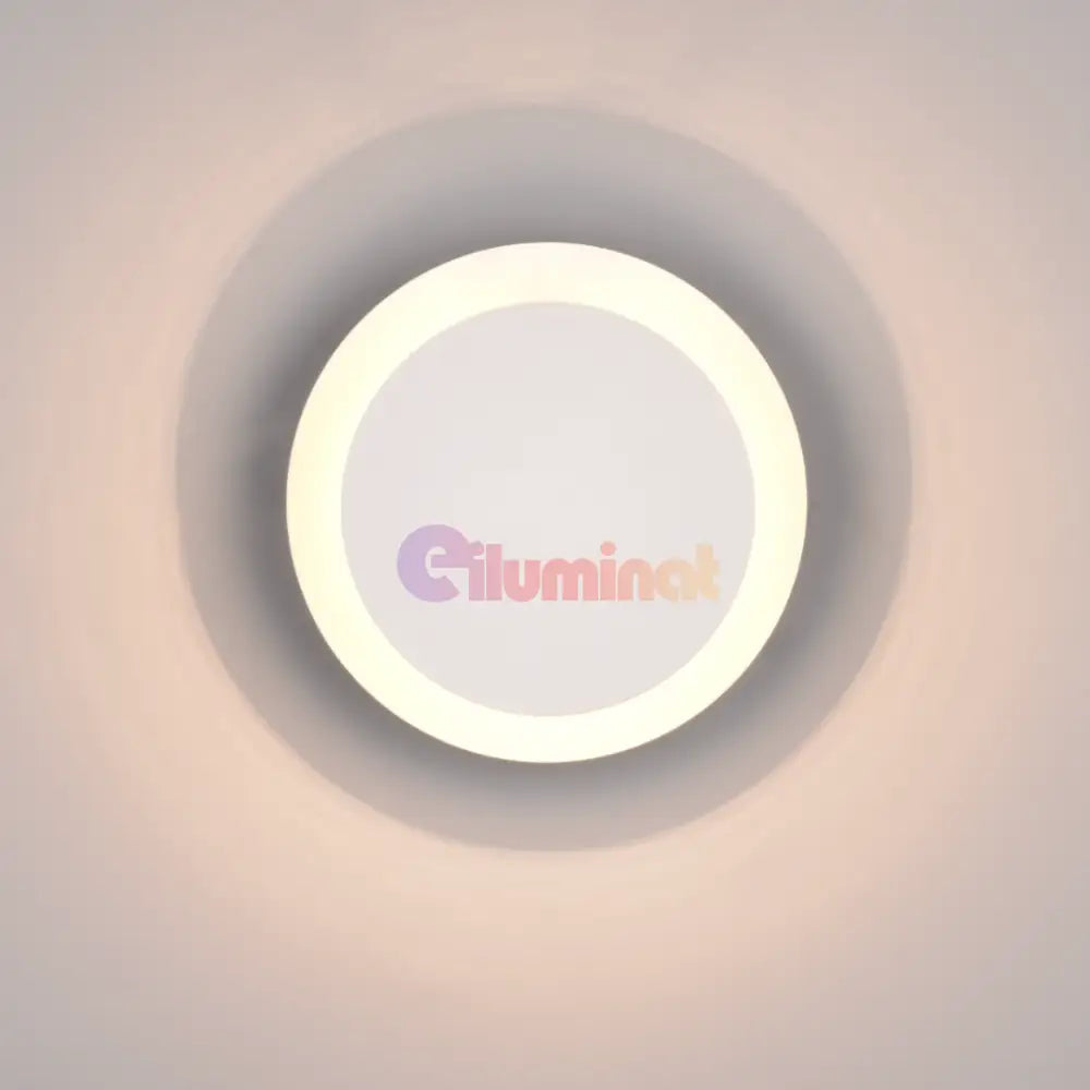 Aplica LED de Perete White MIO ALBA / 18CM Wall Light Fixtures