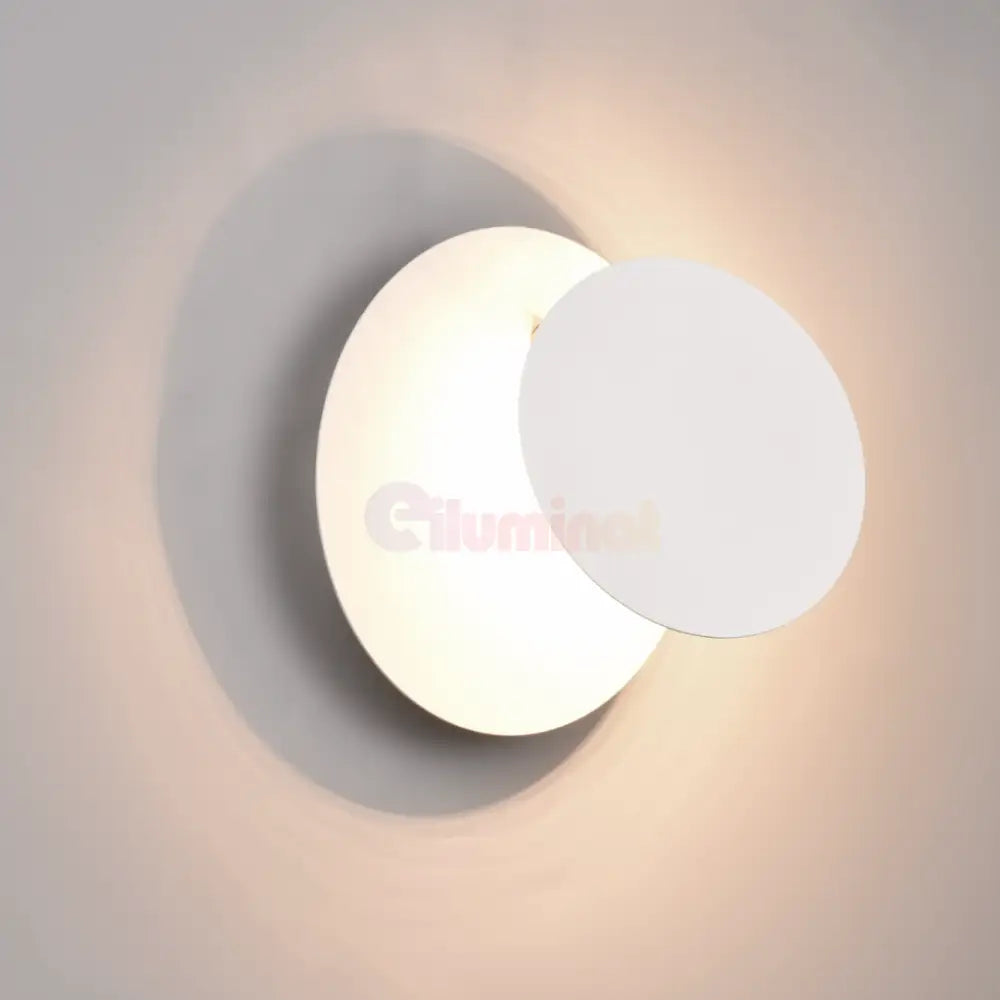 Aplica LED de Perete White MIO ALBA / 18CM Wall Light Fixtures
