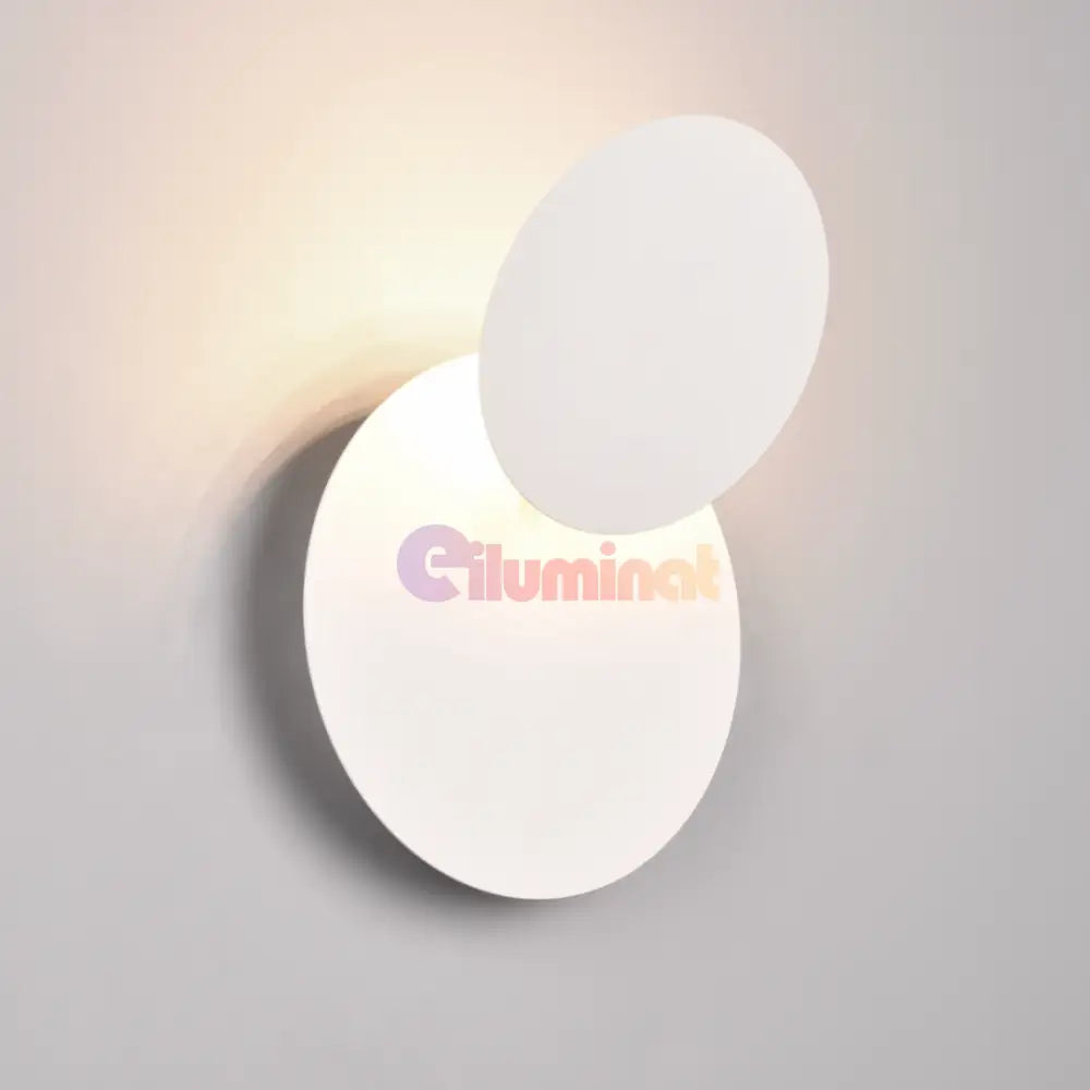 Aplica LED de Perete White MIO ALBA / 18CM Wall Light Fixtures