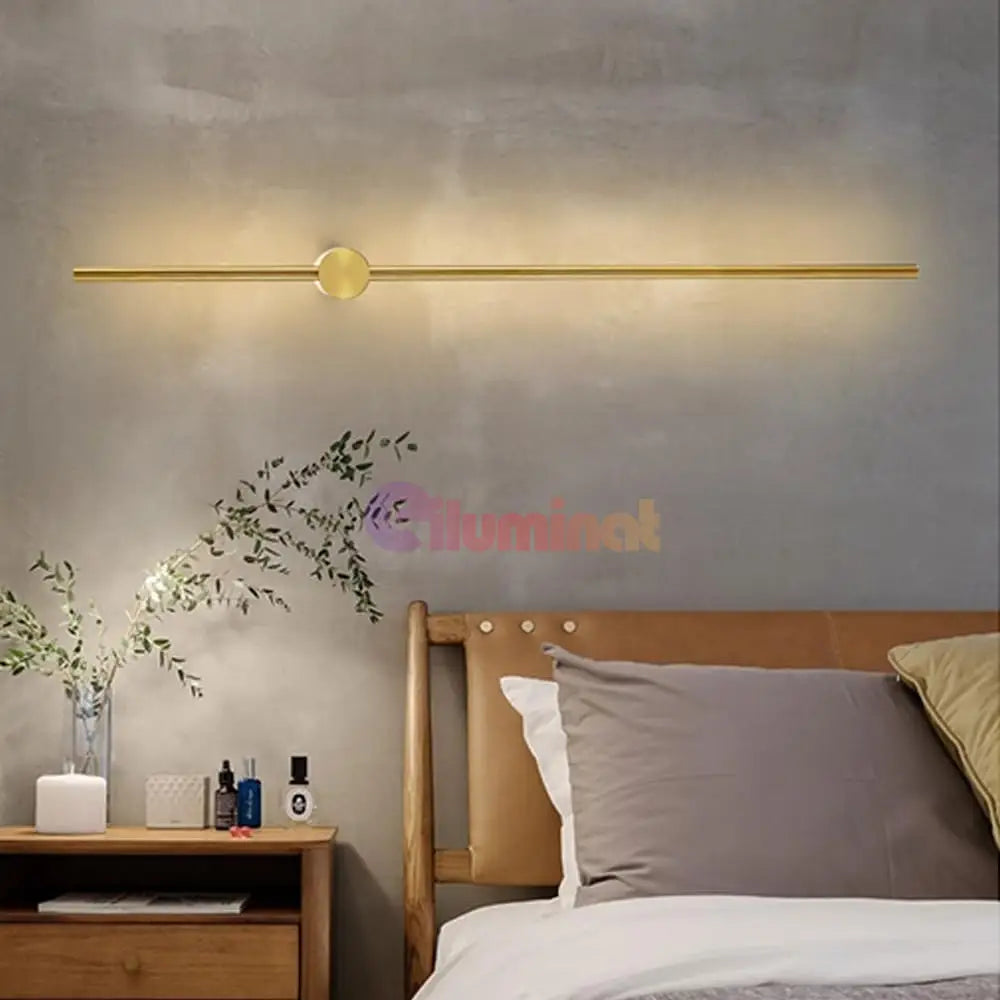 Aplica Led Alpine 22W 60Cm Gold Wall Light Fixtures