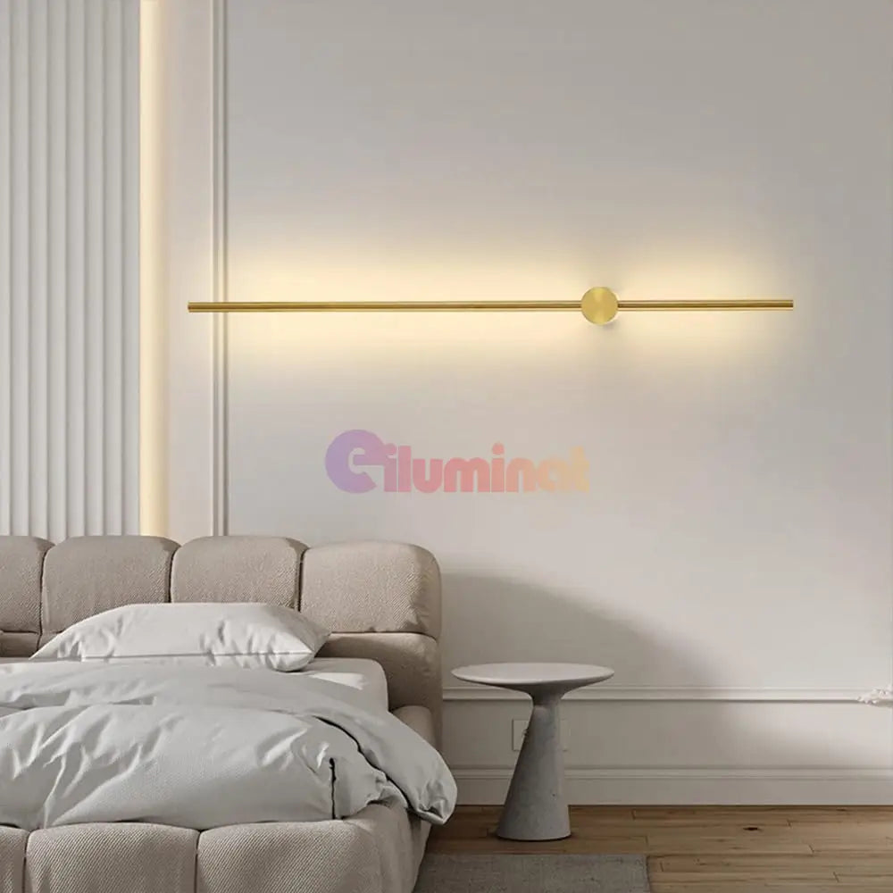 Aplica Led Alpine 26W 80Cm Gold Wall Light Fixtures